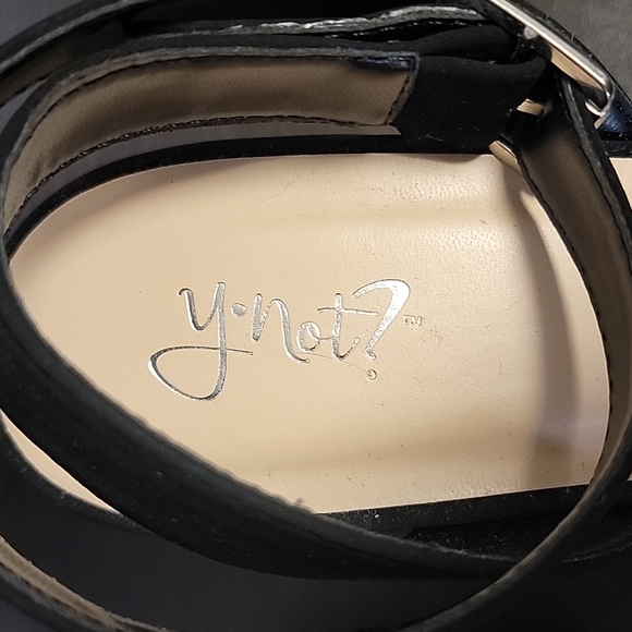 Ynot? Strappy Platform Espadrille Wedge Sandals Womens Size 8 - Picture 5 of 10